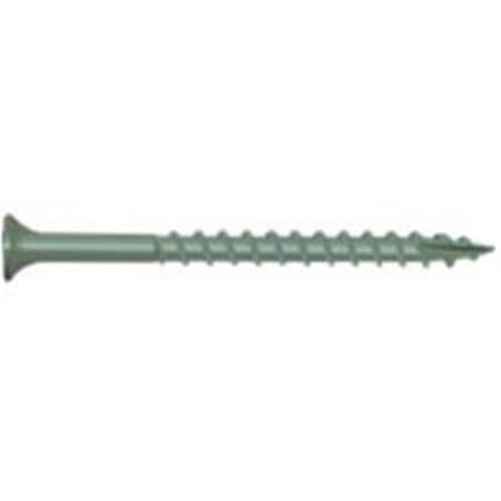 Homestead 341139 Screw Bulge Head Star Drive - Green 2 In. HO2629859